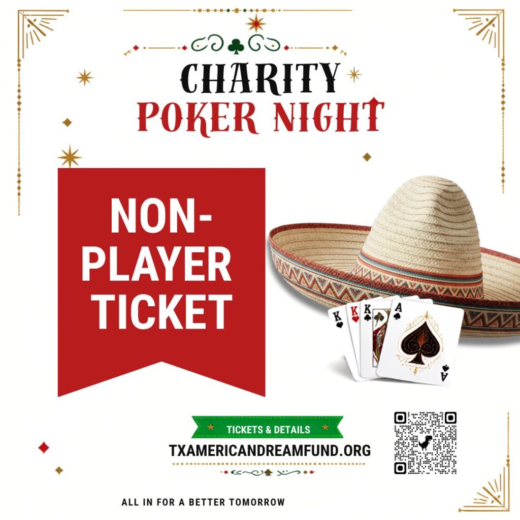 Poker Night Non-Player Ticket